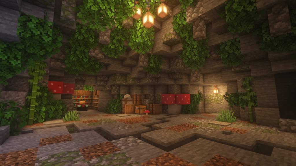 a cave; 07.31.20 | Minecraft Amino