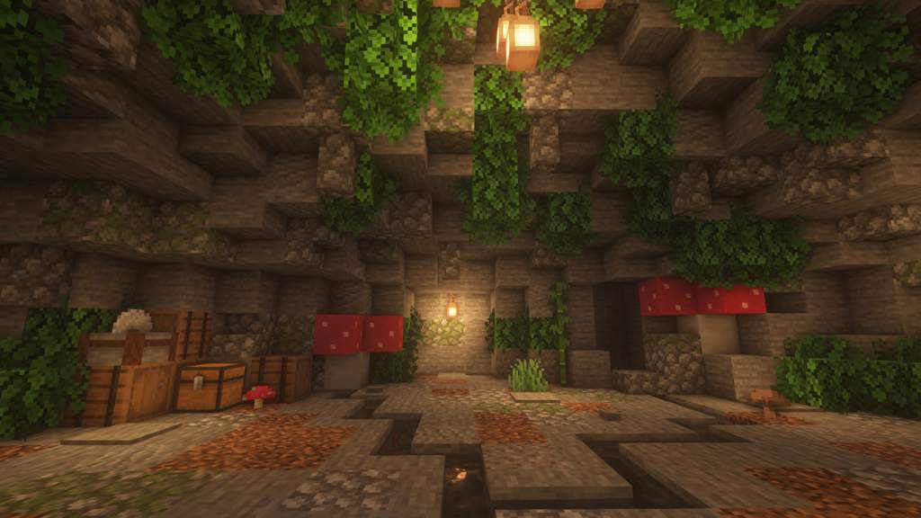 a cave; 07.31.20 | Minecraft Amino