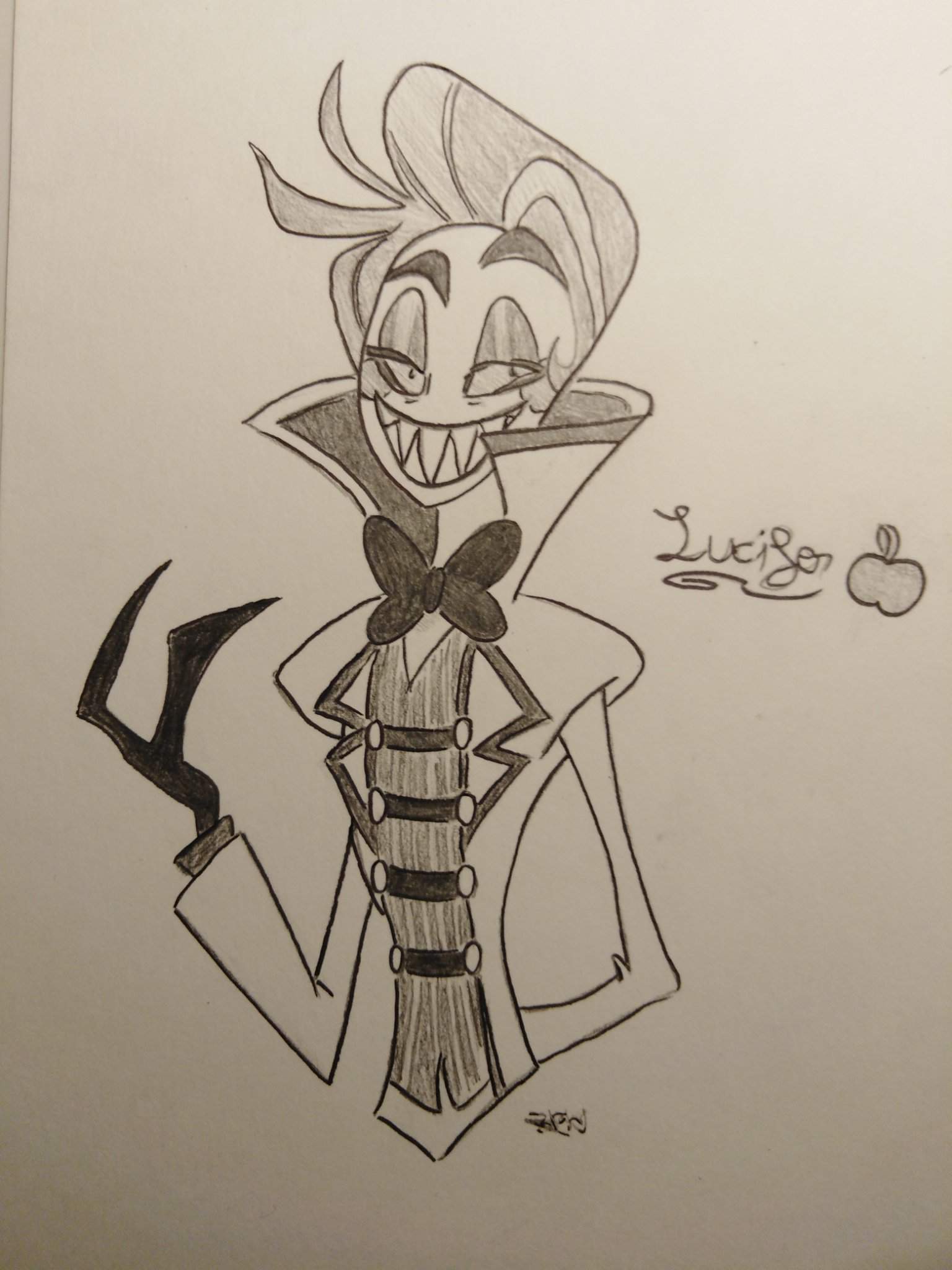 Petit dessin de Lucifer :3 | Hazbin Hotel ~ FR {Officiel} Amino