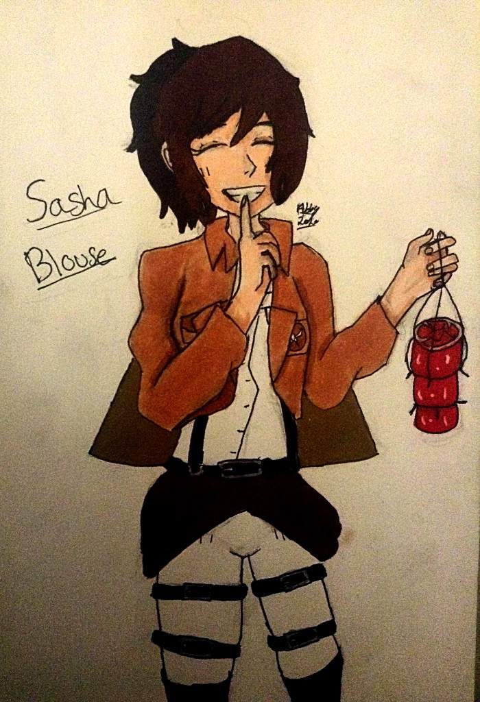 Sasha Blouse Attack On Titan Amino