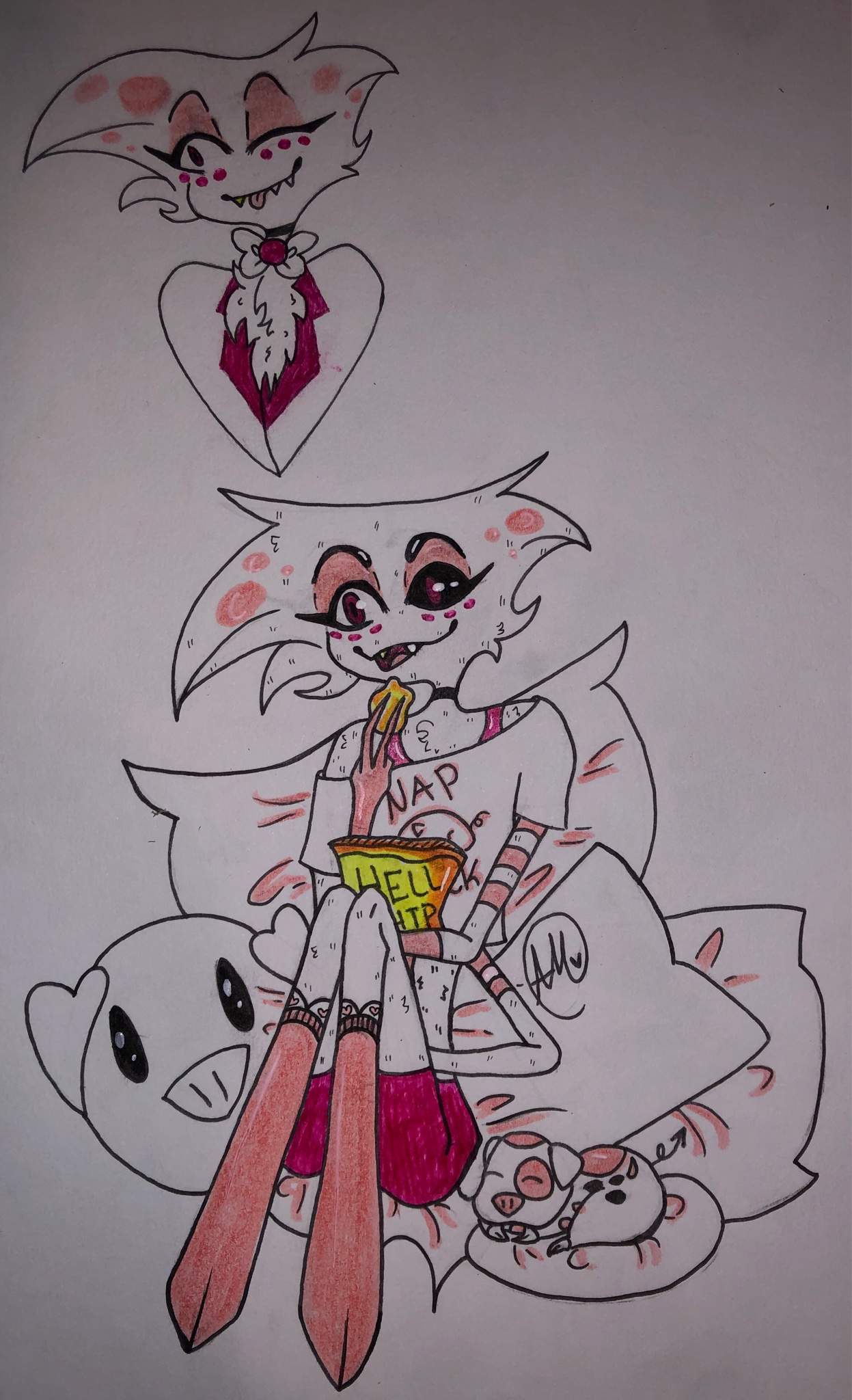 Angel Fanart uwu | Hazbin Hotel (official) Amino