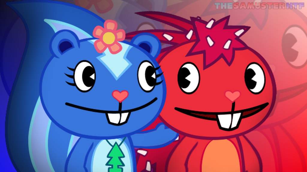 Flaky x Petunia | Happy Tree Friends Amino