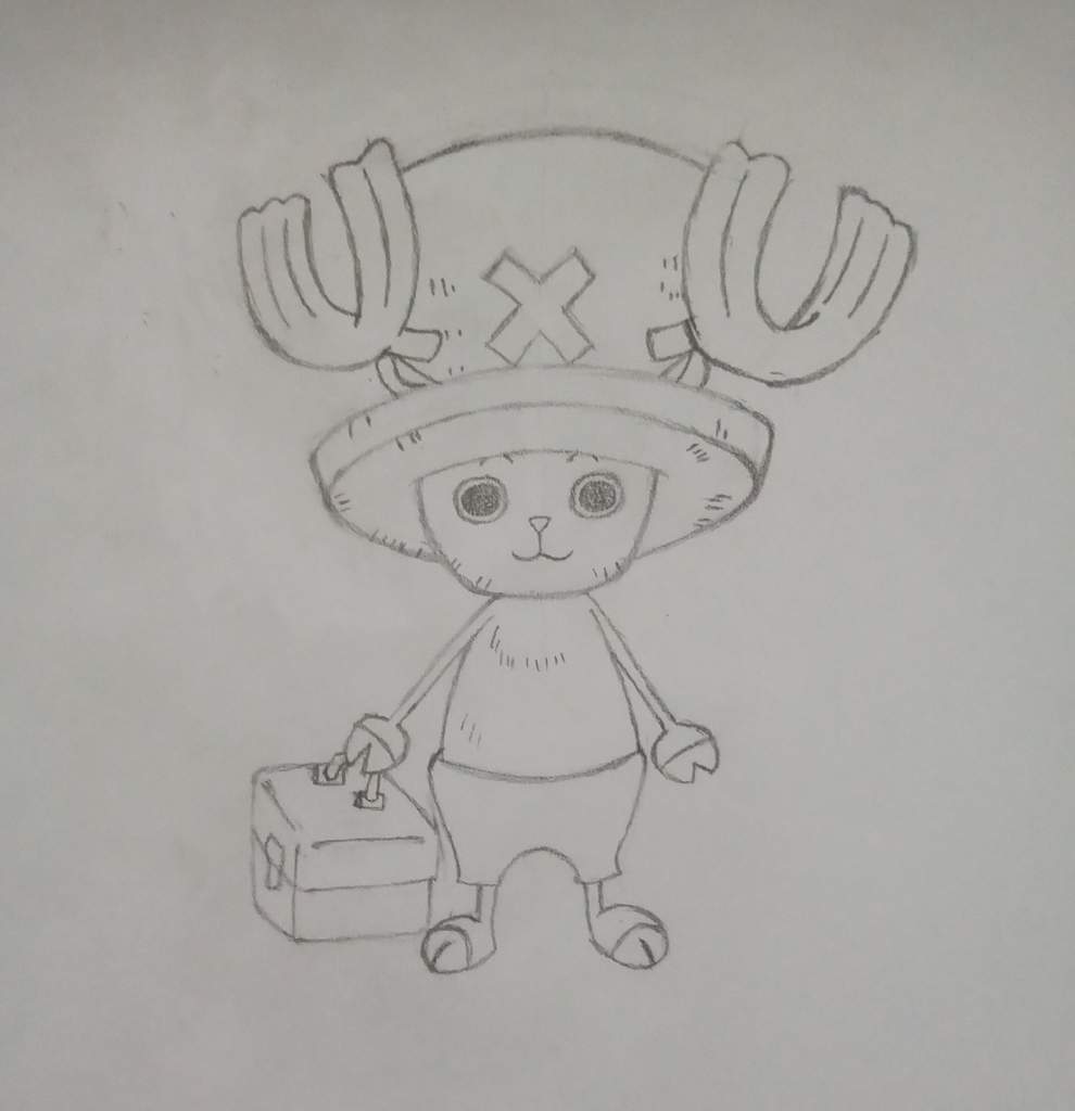 100 Day Challenge - Day 56 + Chopper Drawing 🧸 | One Piece Amino