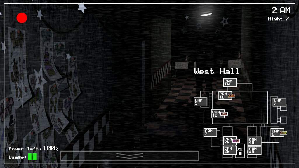 fnaf 1 east hall