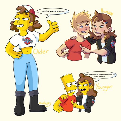 Lisa Simpson Human Au The Simpsons Amino 0650