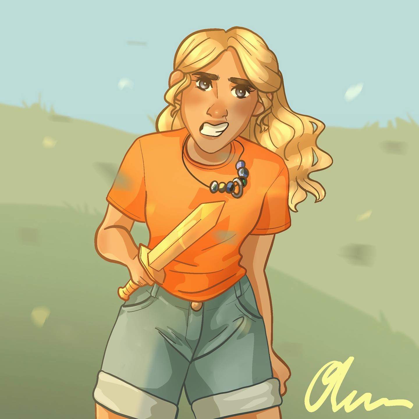 Annabeth Chase (redraw) | Halfblood Amino