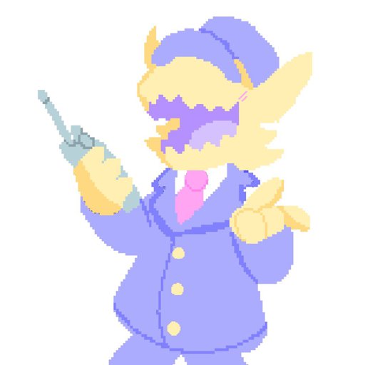 Some pastel pixel art of Snatcher I did💜 | A Hat In Time Amino