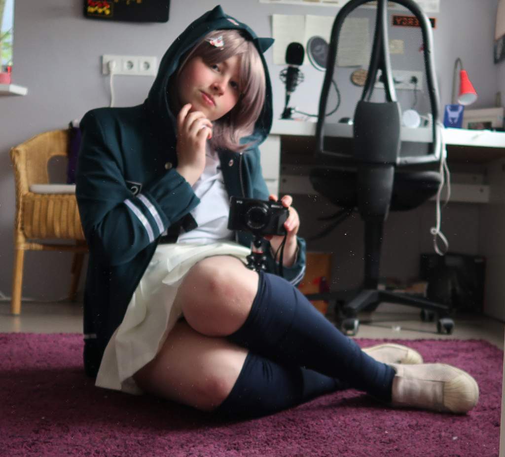 chiaki nanami bunny cosplay