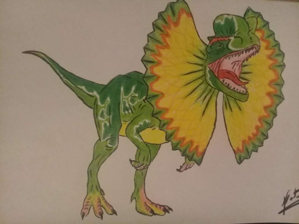 dilophosaurus dino