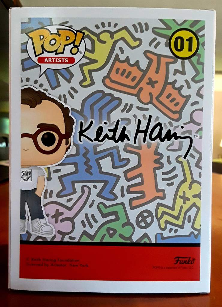 keith haring funko pop uk