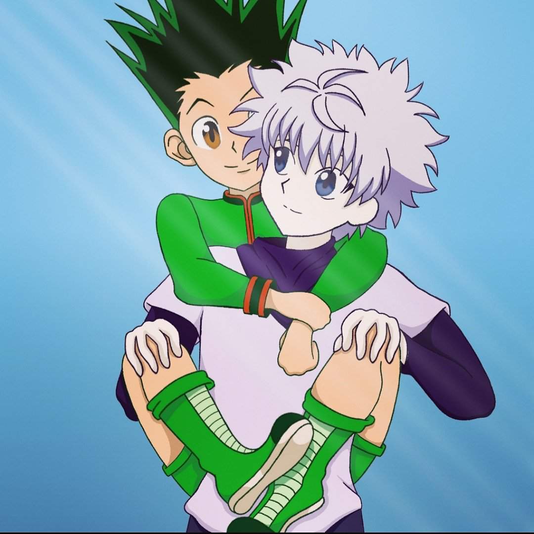 I drew Gon and Killua together! | Anime Amino