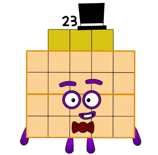 my-figured-out-numberblock-23-official-numberblocks-amino-amino