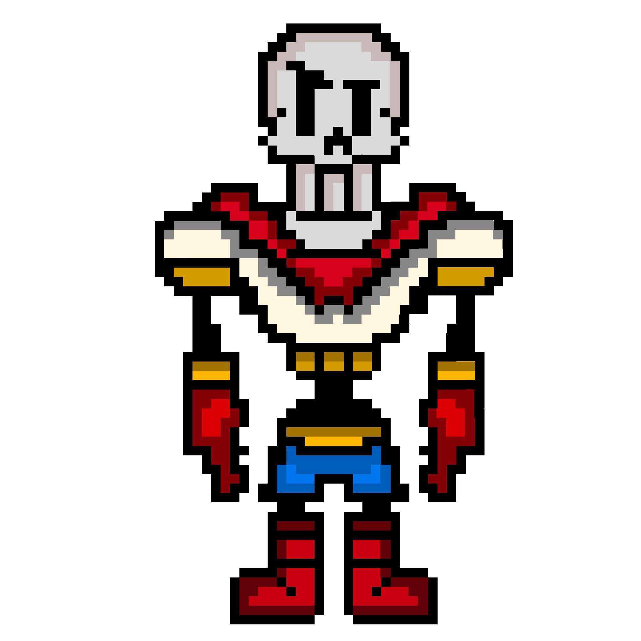 Papyrus sprite my version | Undertale AUs Amino