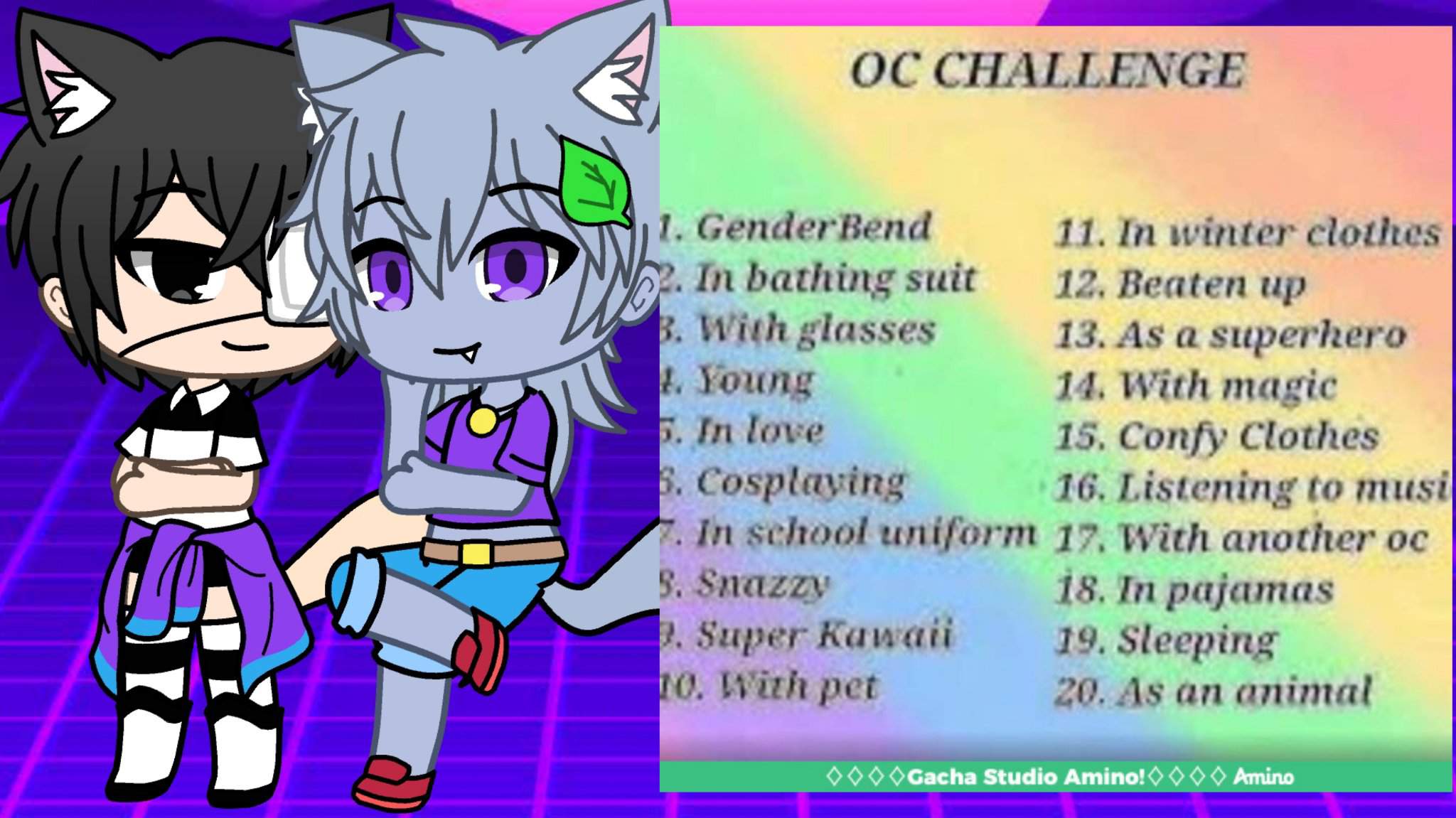 OC Challenge Day 1 - GenderBend | ♢♢♢♢Gacha Studio Amino!♢♢♢♢ Amino