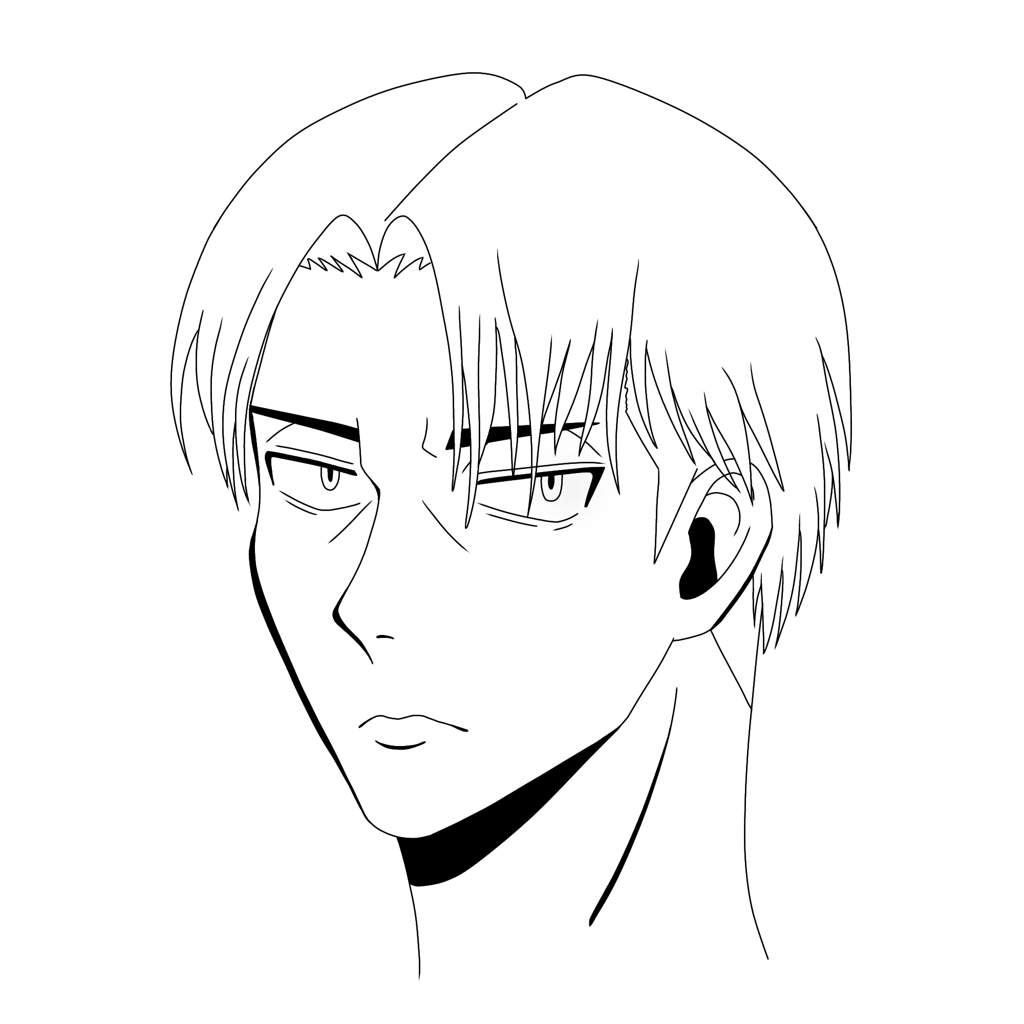 「levi Ackerman」 - Portrait 