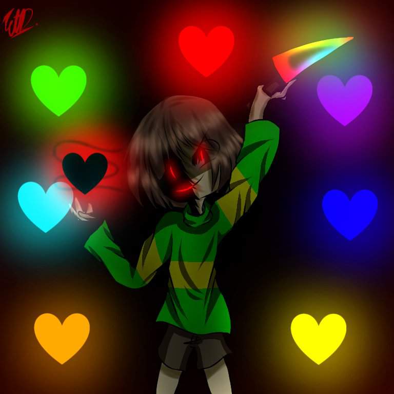 Chara from S1 redraw | Glitchtale Amino