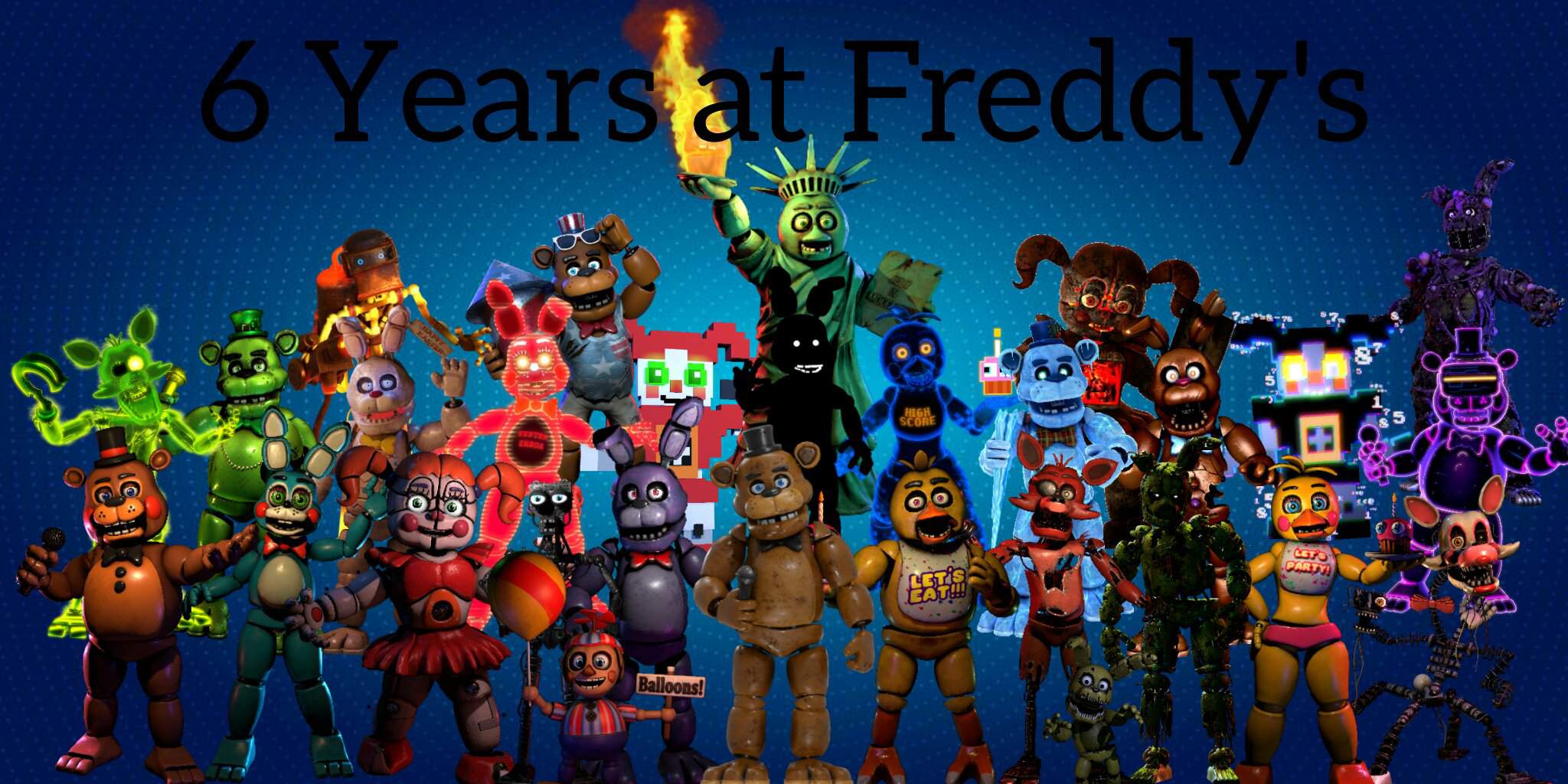 Feliz cumpleaños FNAF!! 🐹🐰🐥 | FNaF Amino [ Español ] Amino