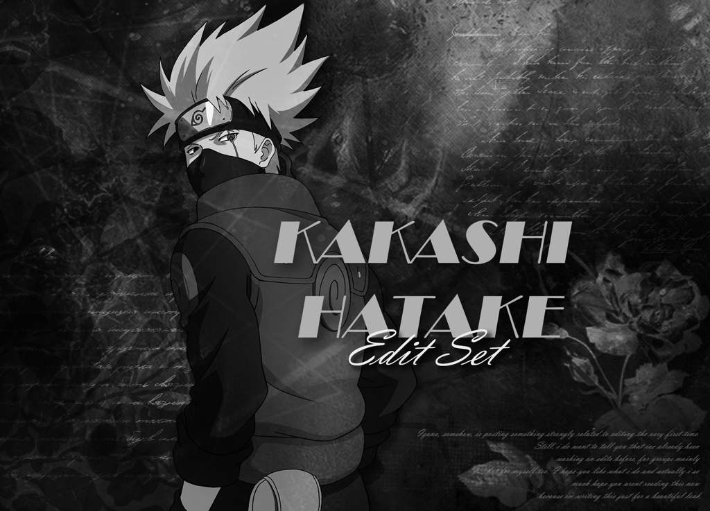 Kakashi Edit Set (kinda) | Naruto Amino