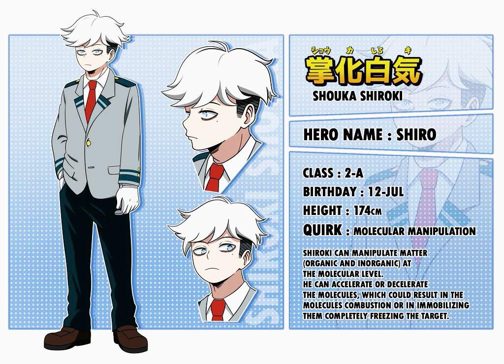 Shiroki Shouka [BNHA OC] | Wiki | My Hero Academia Amino