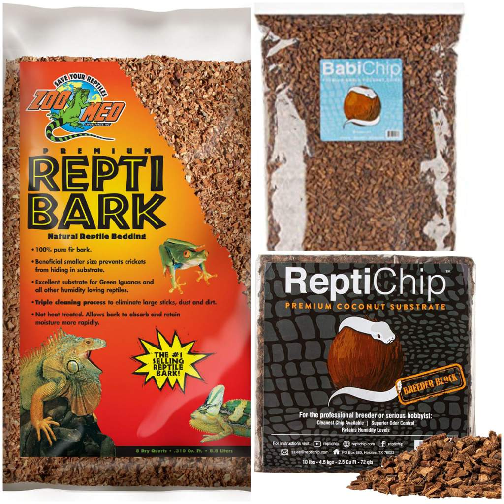 ReptiChip BabiChip Coconut Chip Reptile Substrate Small Coco Husk Chips Reptile Bedding 