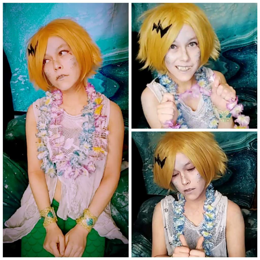 Pirate Shinsou and Merman Denki | TikTok Cosplay Community Amino