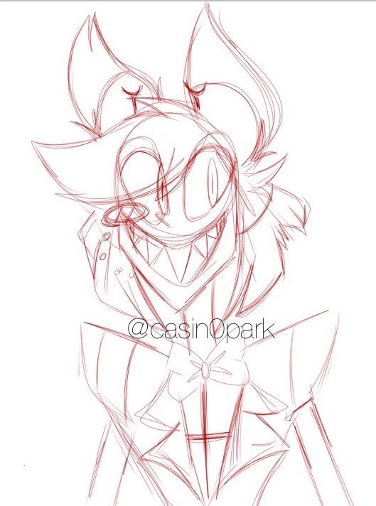 Alastor Sketch :D | Hazbin Hotel (official) Amino