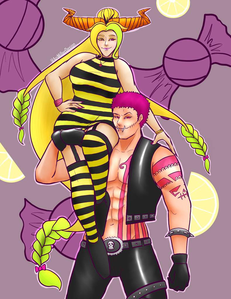 Katakuri And Acidiea Fanart One Piece Amino