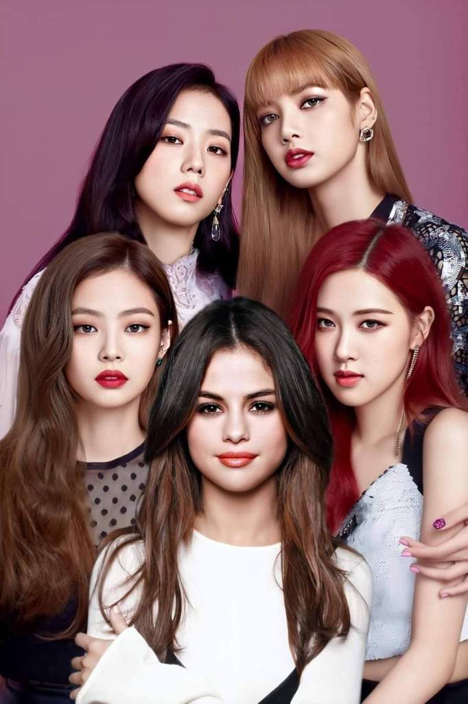 @selenagomez IG Update with @blackpinkofficial 🤧🖤💖 | •Lisa Manoban• Amino