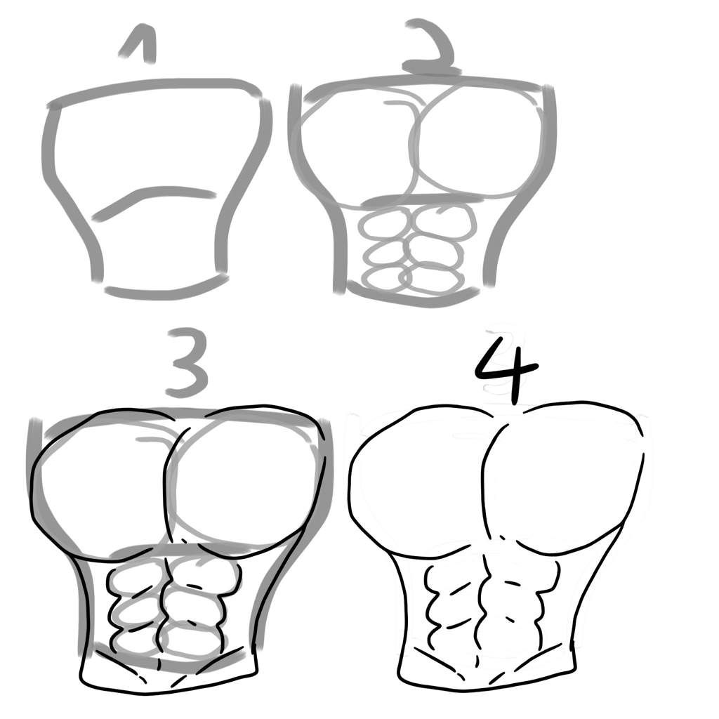 How to draw Muscles! { tutorial } [ Niceling edition ] | Splatoon Amino