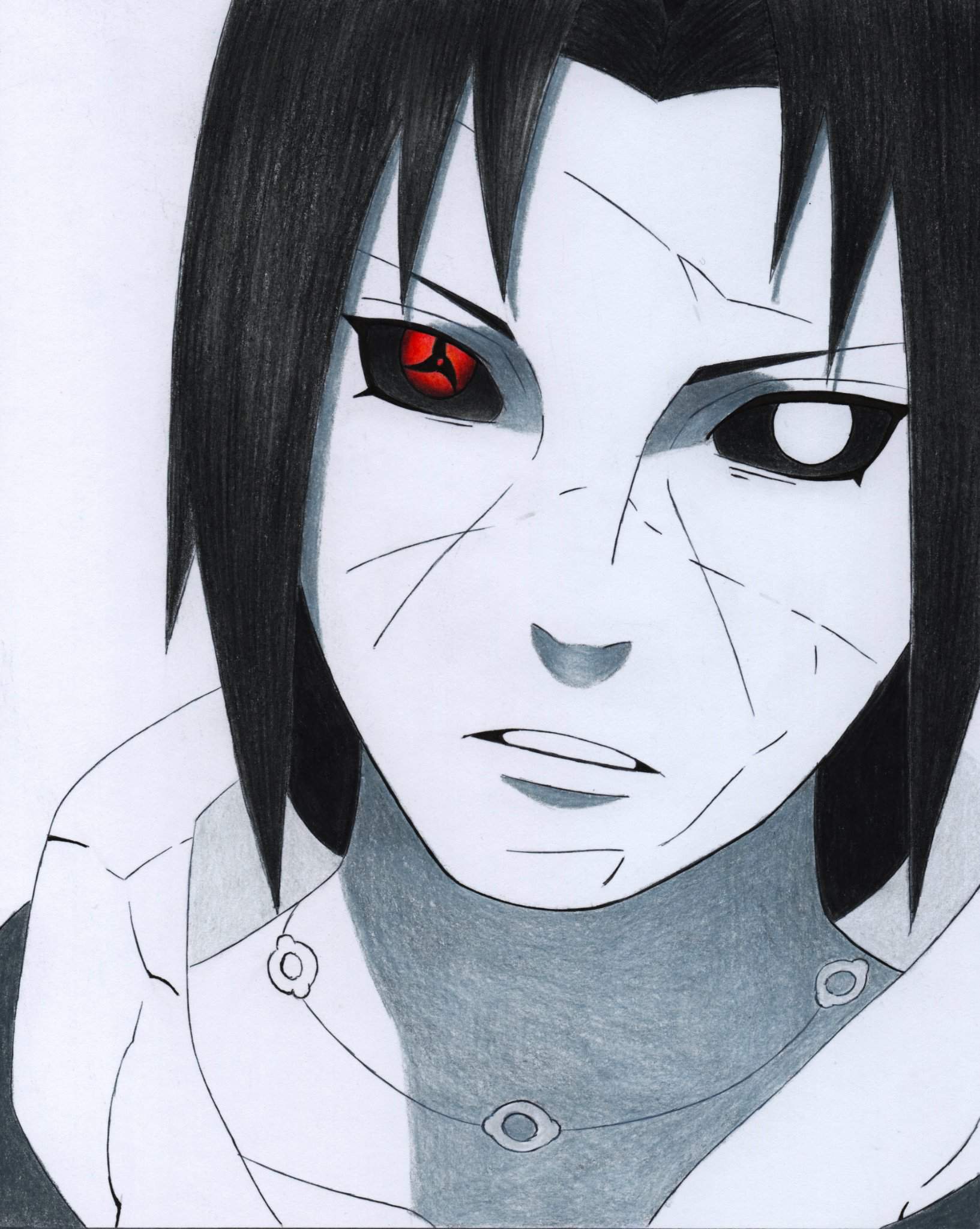 [Dibujo] Itachi Uchiha - Naruto Shippuden | •Anime• Amino