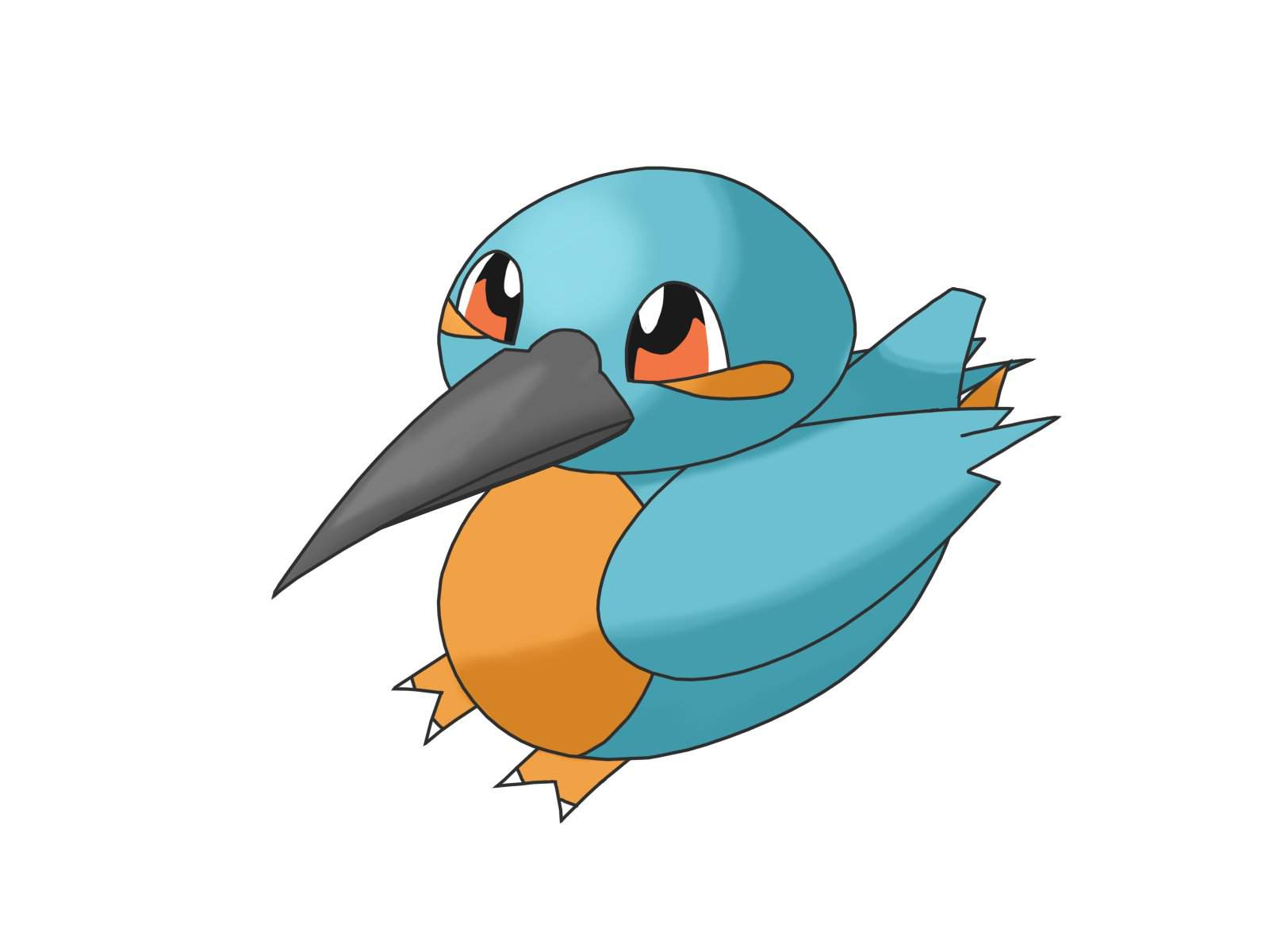 Kingfisher pokemon finished!!! | Pokémon Amino