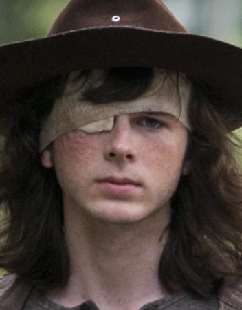 Antes e depois de Carl Grimes | •Walkers Br• Amino