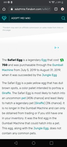 Latest Roblox Adopt Me Amino - roblox adopt me all pets from safari egg
