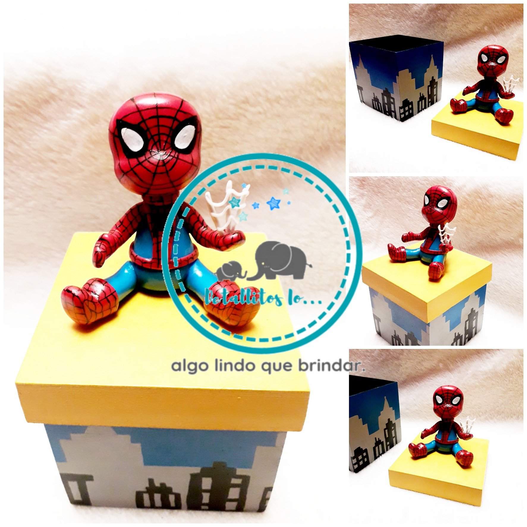 Caja decorada, Spiderman | Manualidades Amino