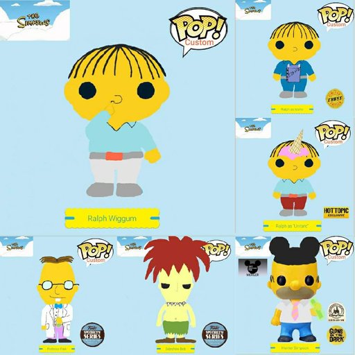 funko ralph simpsons
