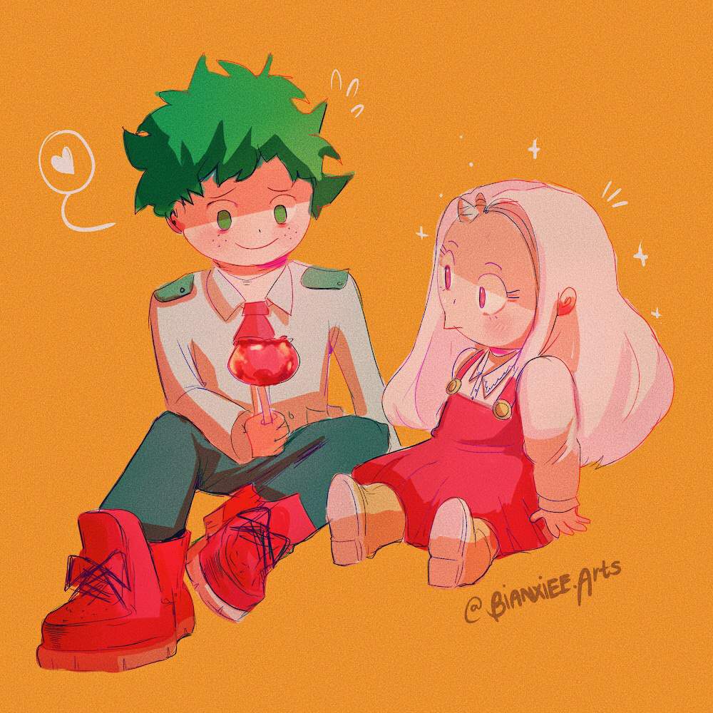 Deku and Eri 🍎 | My Hero Academia Amino