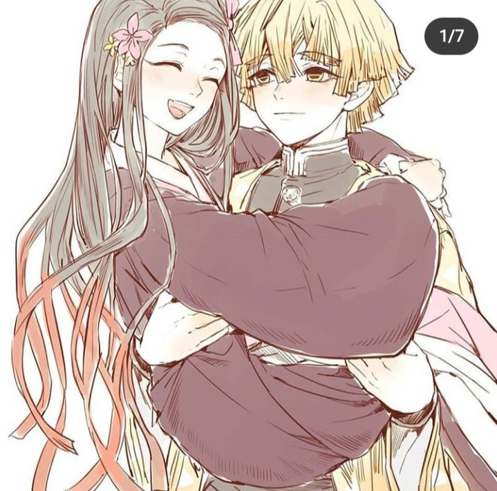 Nezuku and zenitsu | Anime Amino