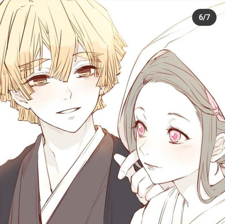 Nezuku and zenitsu | Anime Amino