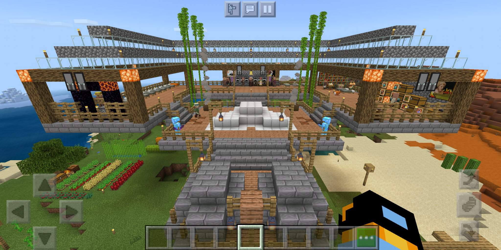 Aldea/Casa, primer diseño | •Minecraft Pe• Amino