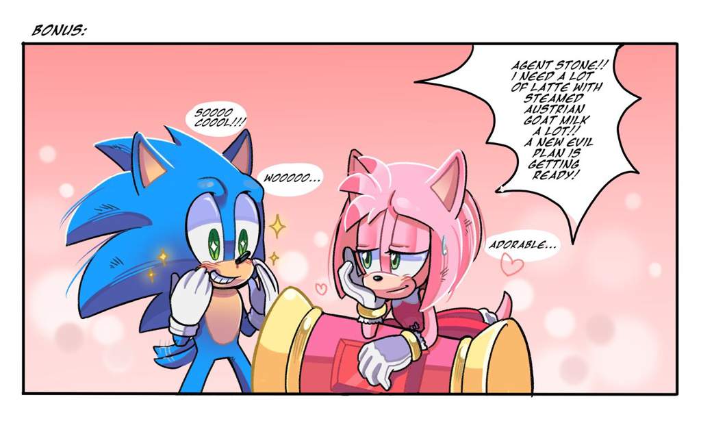 All mini Sonamy movie comics | Sonic the Hedgehog! Amino