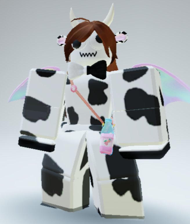 My cow avatar | Roblox Amino