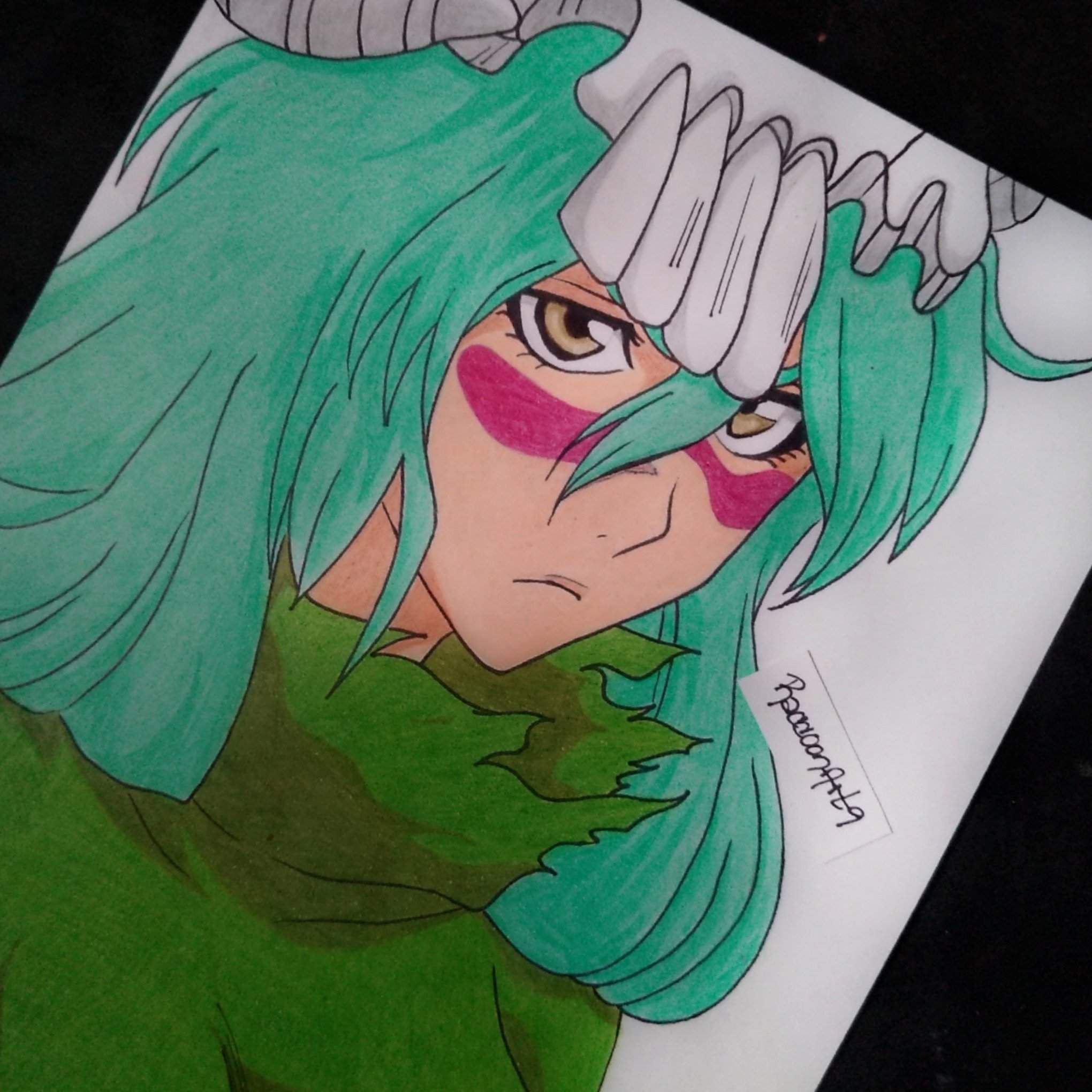 Nelliel tu Odelschwanck process and Drawing | •Anime• Amino