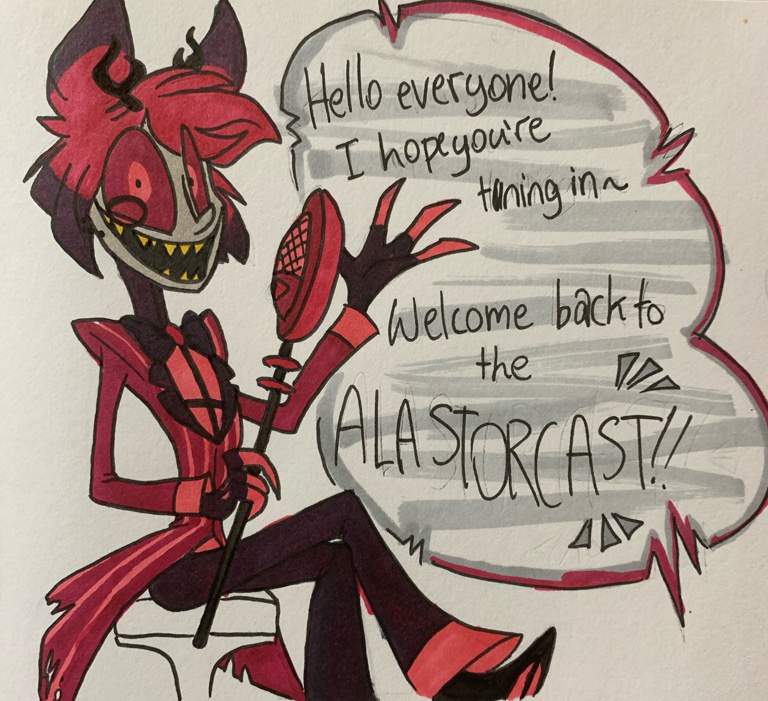 Alastor’s Exclusive Interview! || Q&A [OPEN] | Hazbin Hotel (official ...