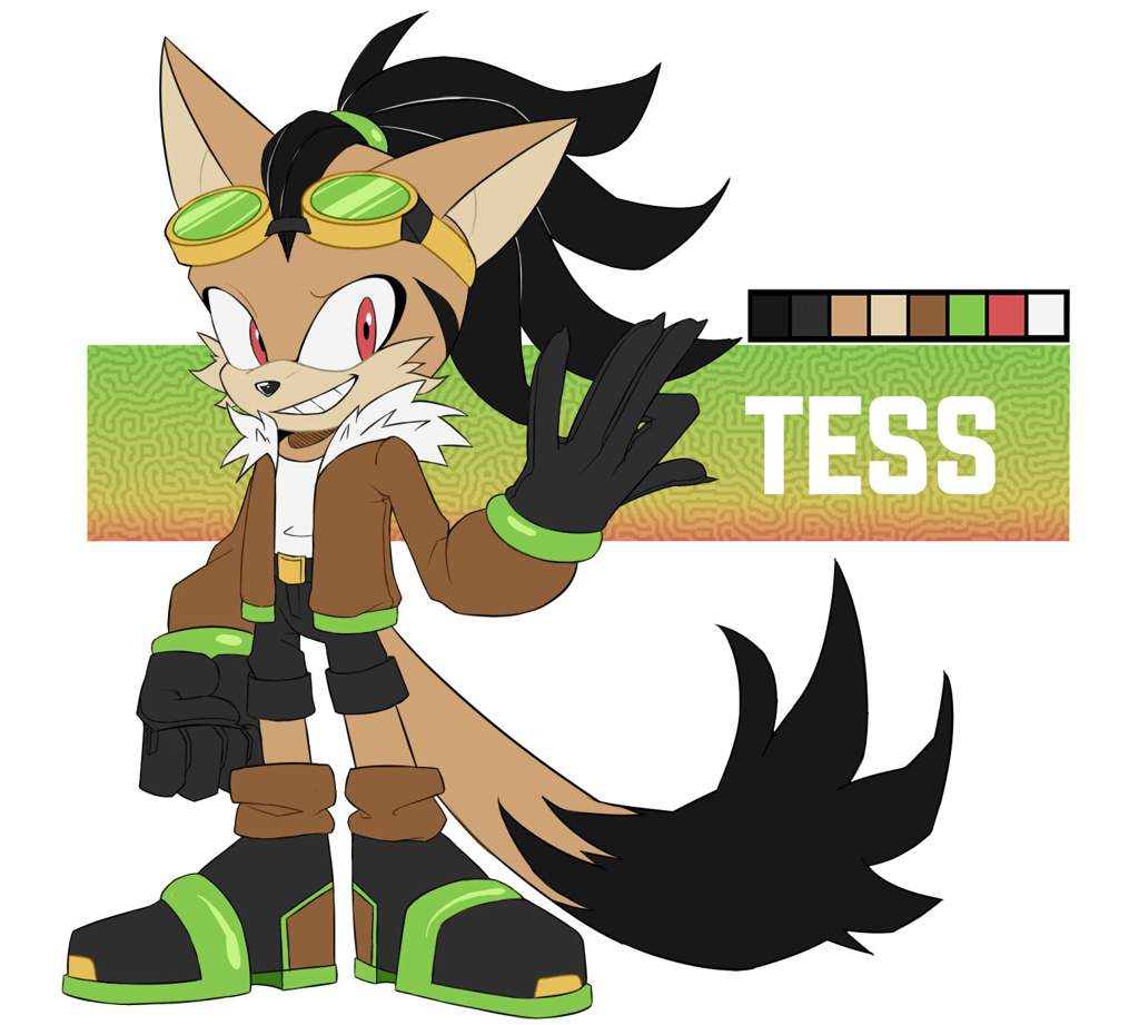 Tess the Jackal | Sonic the Hedgehog! Amino