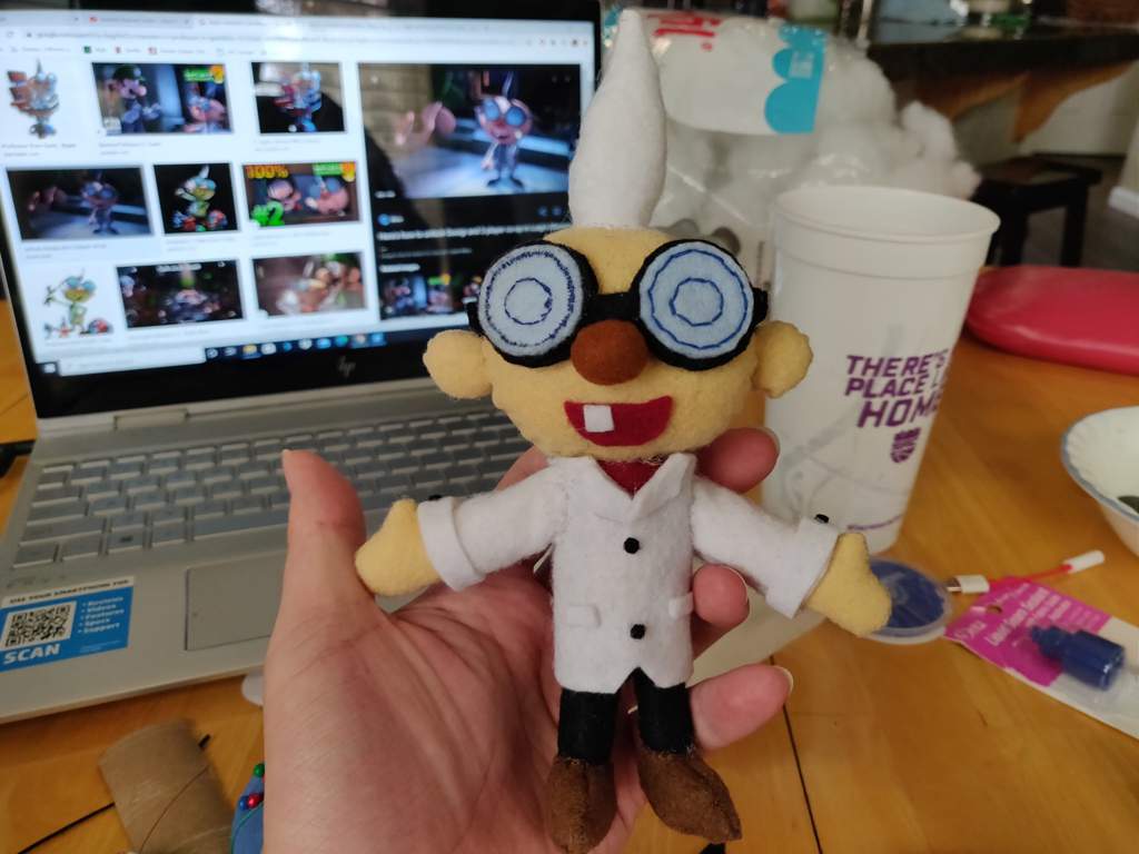 luigi's mansion professor e gadd plush