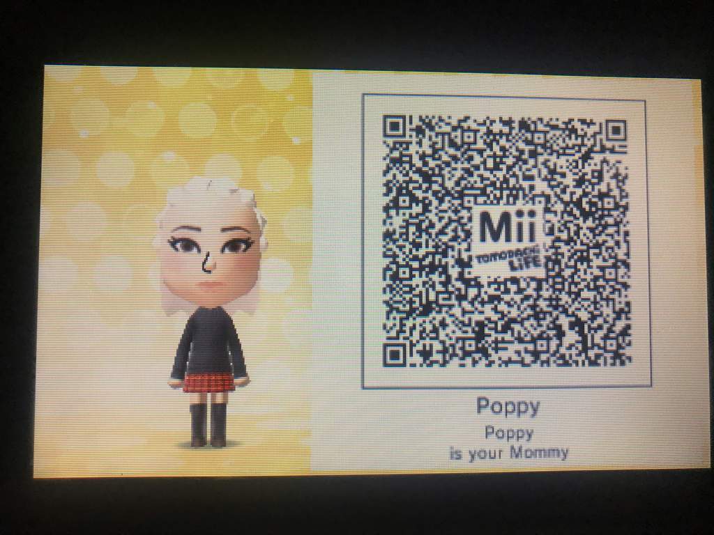 QR Code: Miis I Made Dump | Tomodachi Life Amino