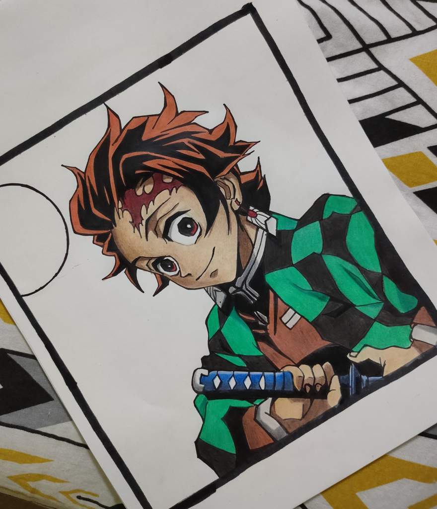 Demon Slayer collab artwork: Tanjiro | Anime Amino