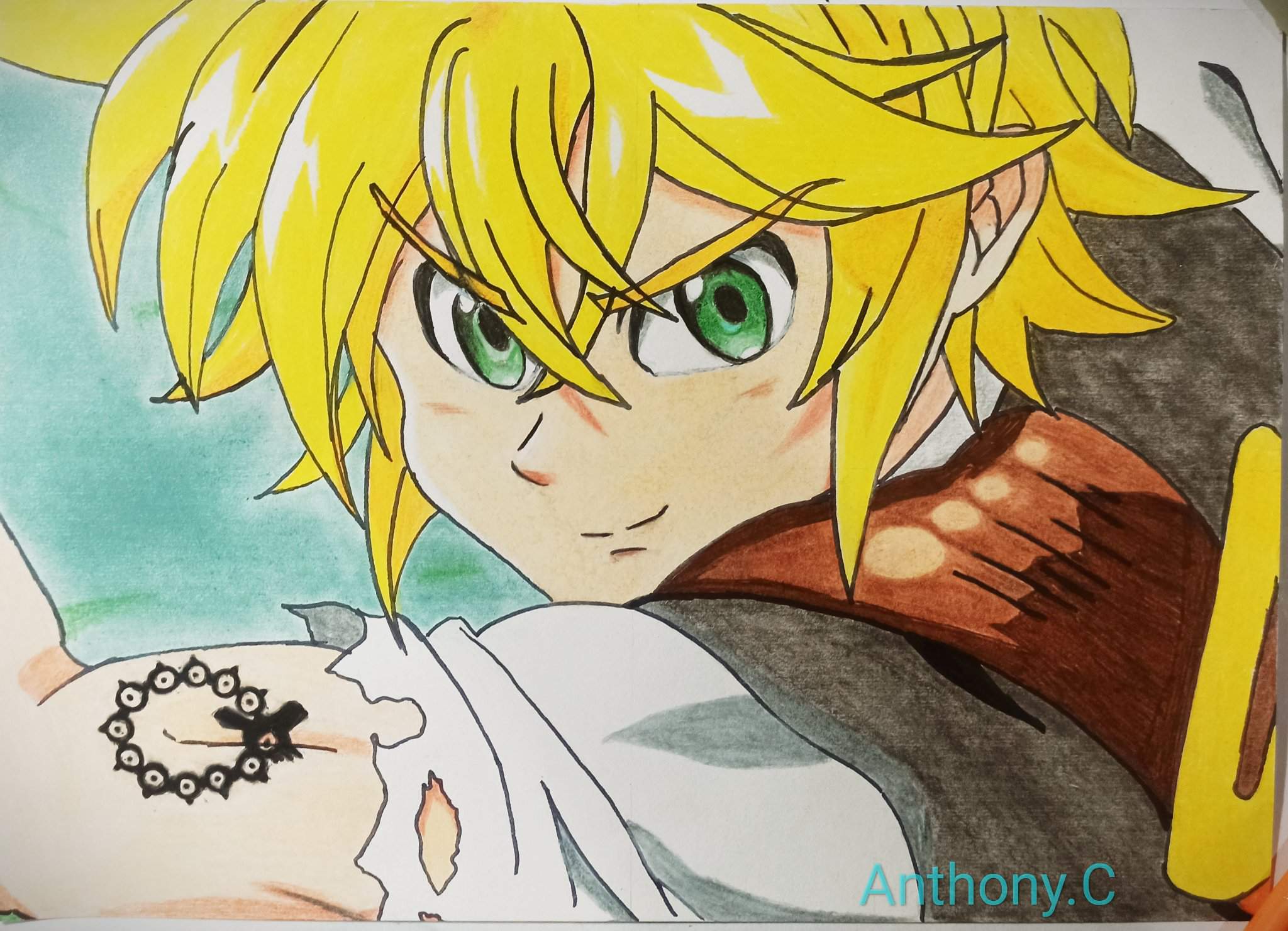 Meliodas el dragón de la ira | DibujArte Amino