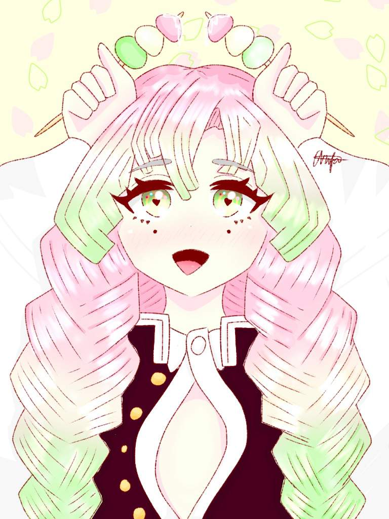 Mitsuri kanroji fanart! | Anime Art Amino