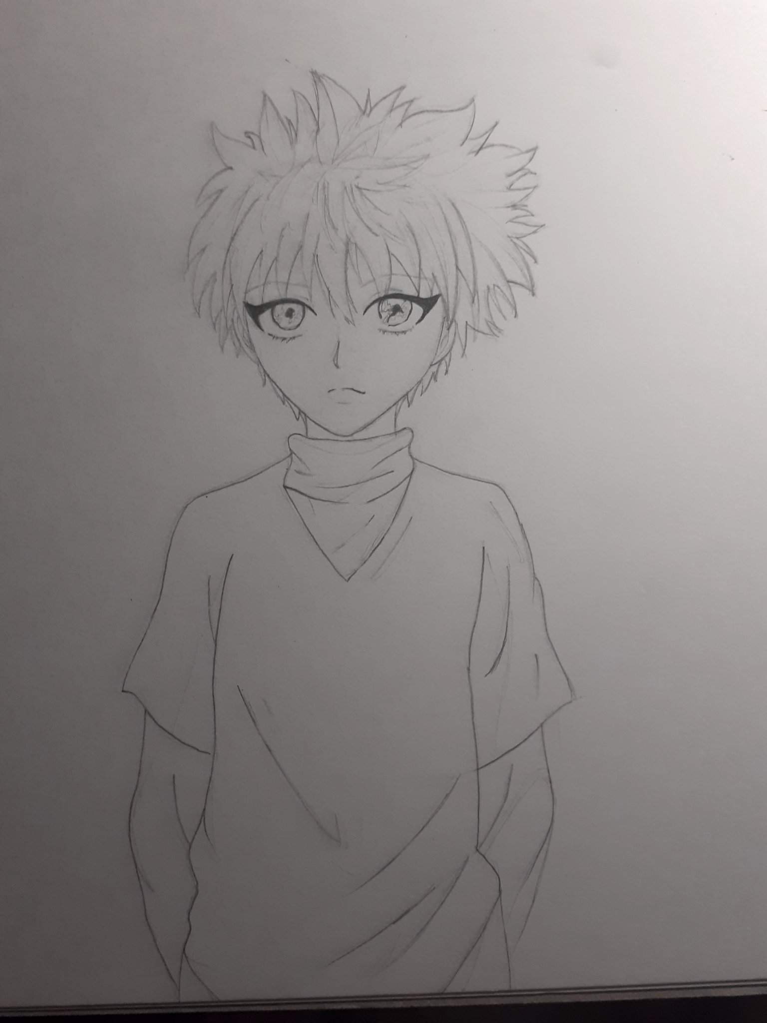 Killua painting | Hunter x Hunter Amino